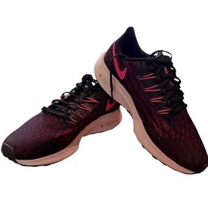 Nike Air Zoom Pegasus 36 Women’s Black&Pink Athletic running Sneakers 6.5